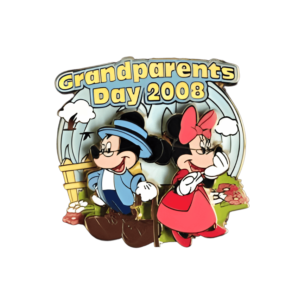 Grandparents Day 2008 - Mickey & Minnie Disney pin