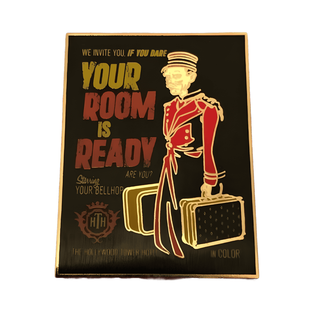Your Room is Ready Disney pin