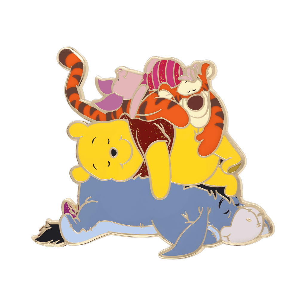 Eeyore, Pooh, Tigger and Piglet Disney pin