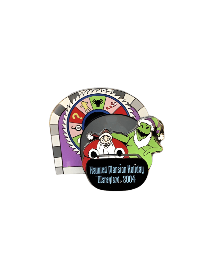 Oogie Boogie and Santa Claus Disney pin