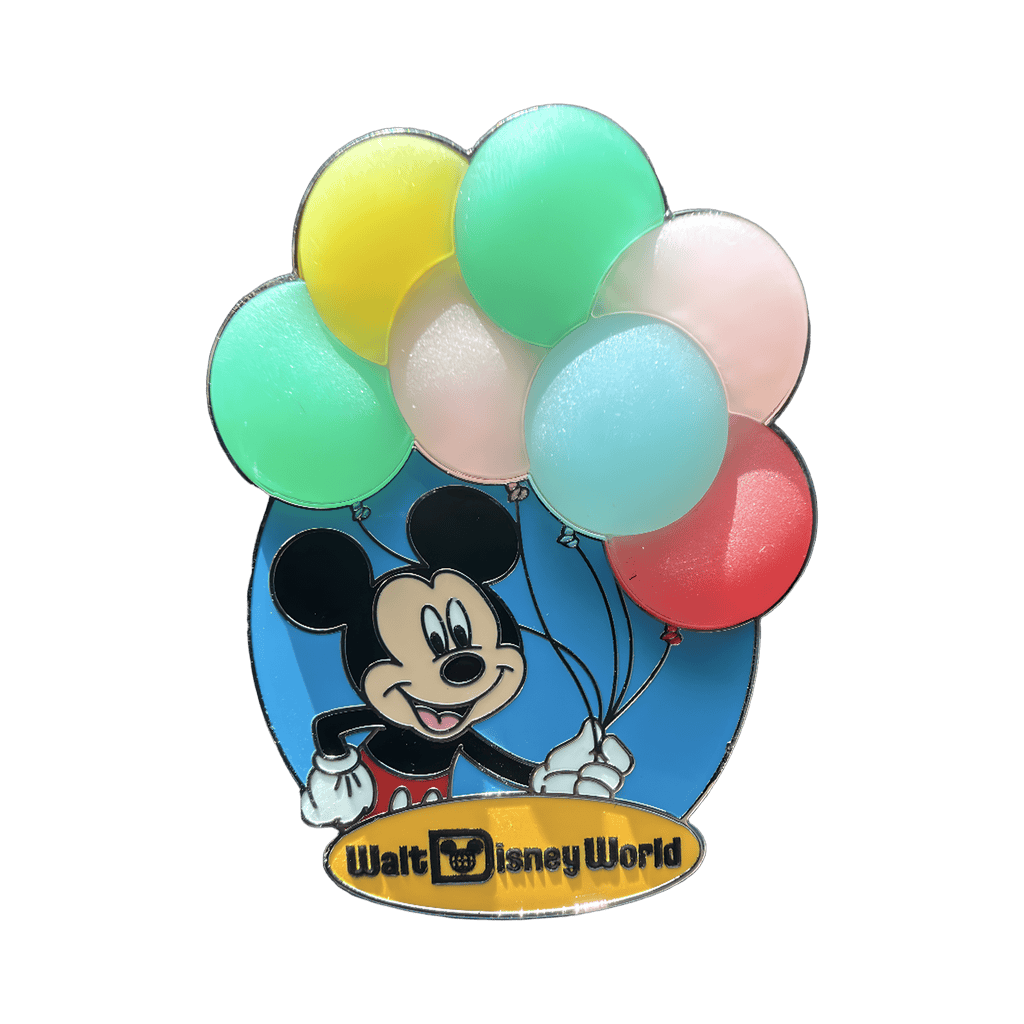 Mickey Mouse with balloons Disney pin