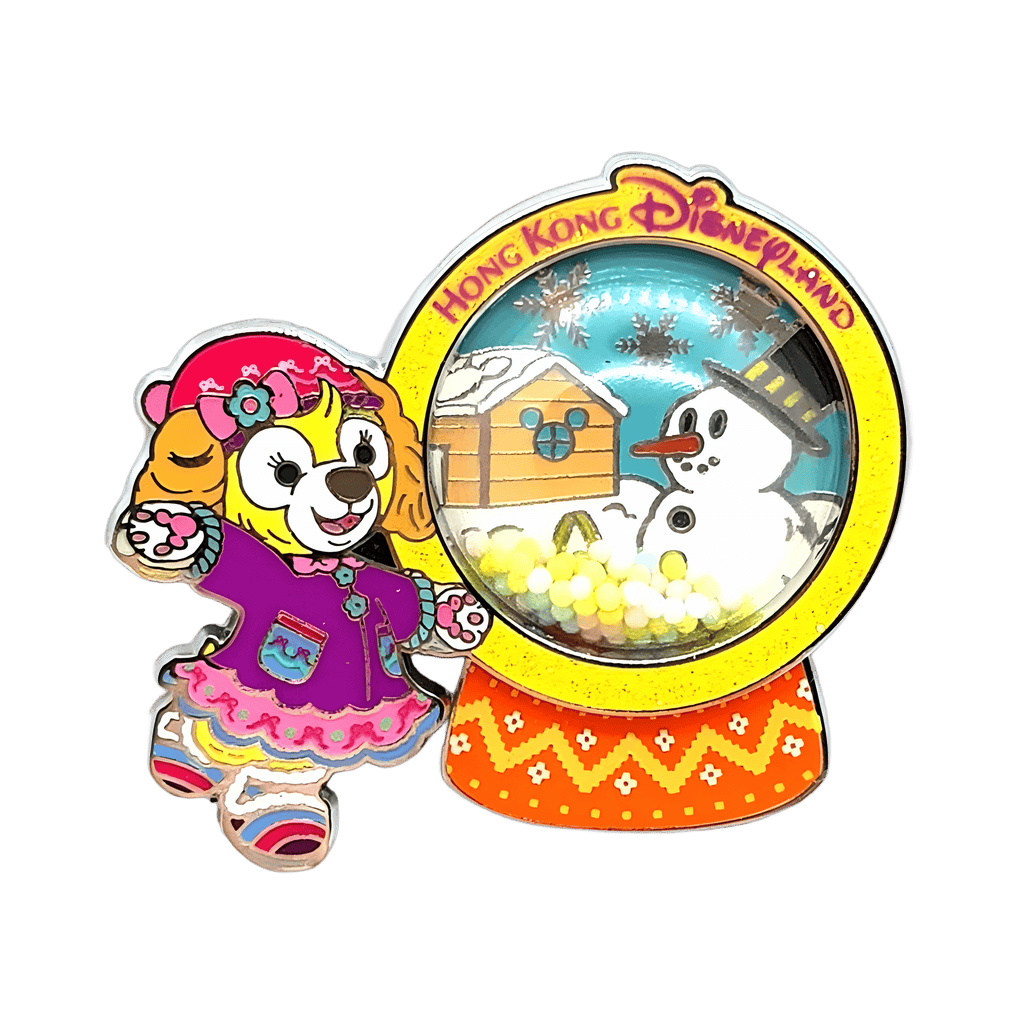 Cookie Ann with Winter Snowman Snow Globe Disney pin
