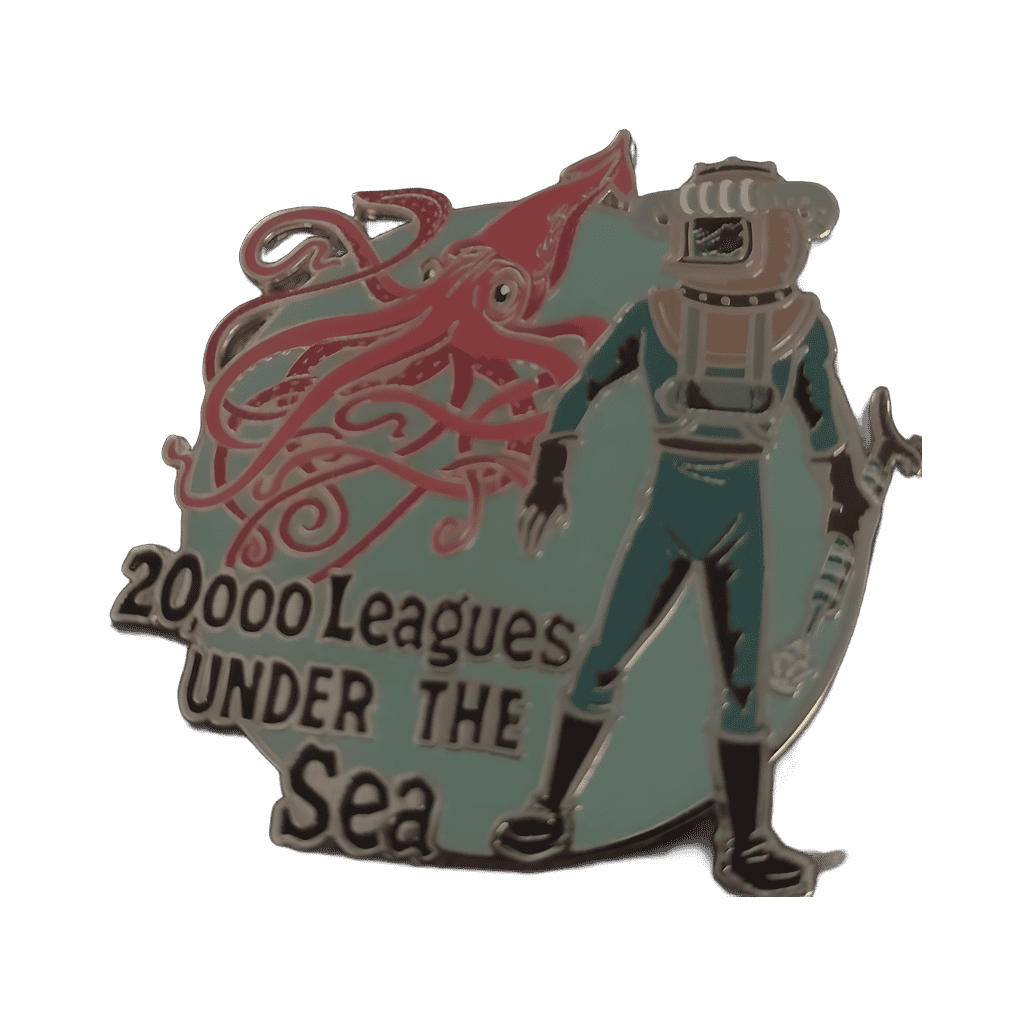 20,000 Leagues Under the Sea 65th Anniversary Giant Squid Pin Disney pin