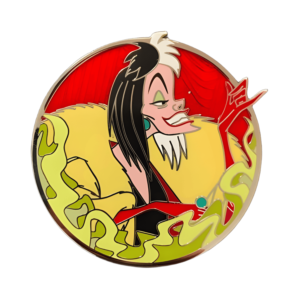 Cruella De Vil Disney pin