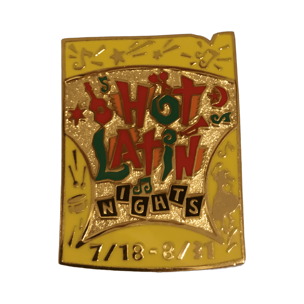 Hot Latin Nights - Yellow Disney pin