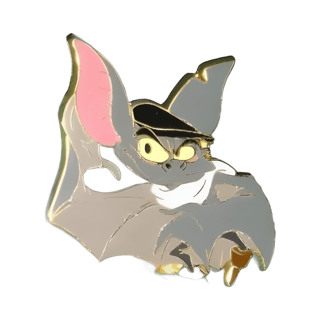 Fidget the Bat Disney pin