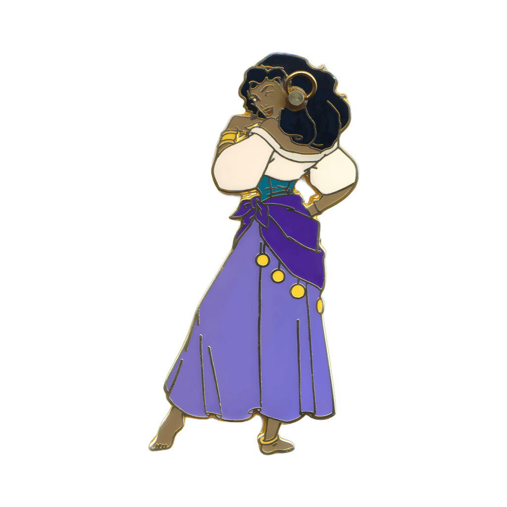 Esmeralda Winking Disney pin