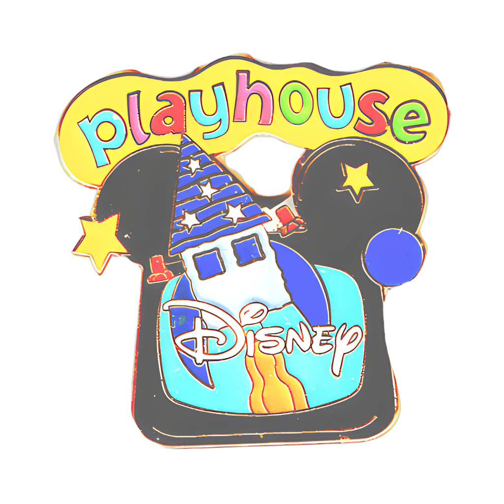 1999 Logo with Rocket Disney pin