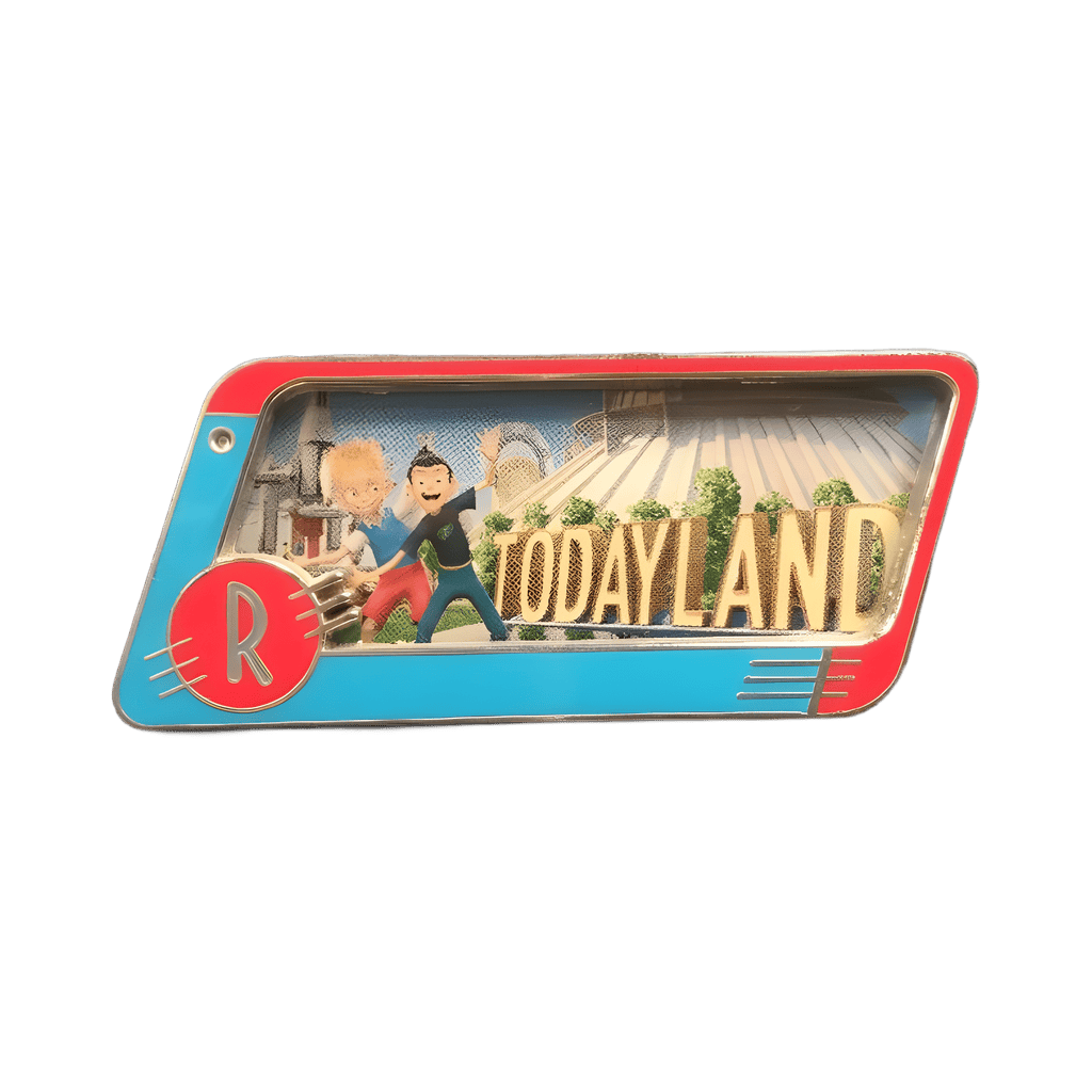 Lewis & Wilbur at Todayland Disney pin
