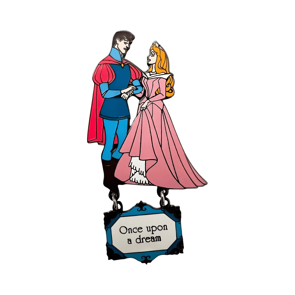 Sleeping Beauty and Prince Disney pin