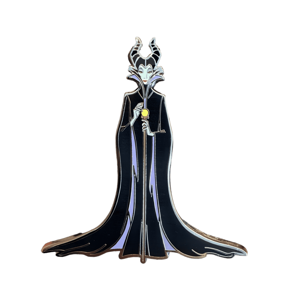 Maleficent Holding Staff Disney pin