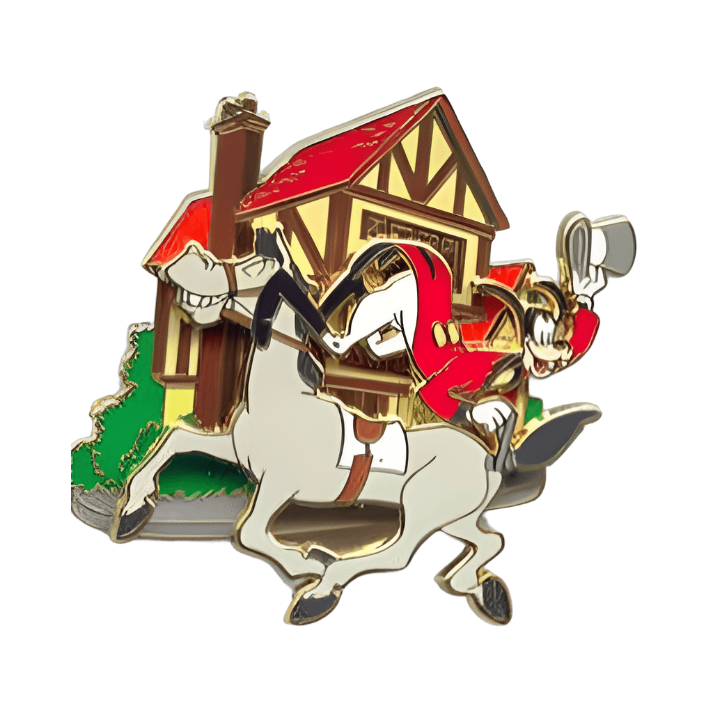 Goofy in the UK Disney pin
