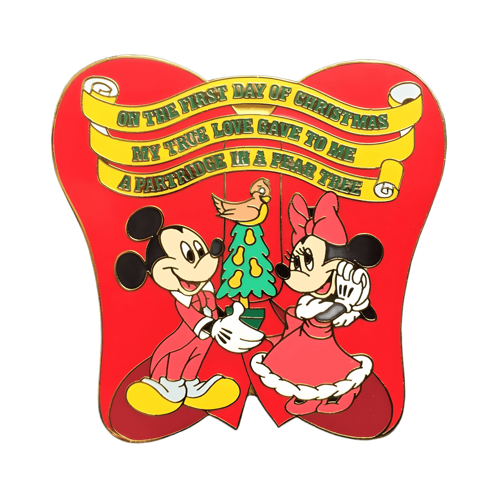 First Day of Christmas Disney pin
