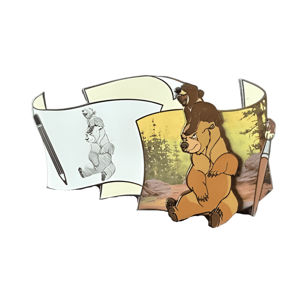Koda & Kenai Disney pin