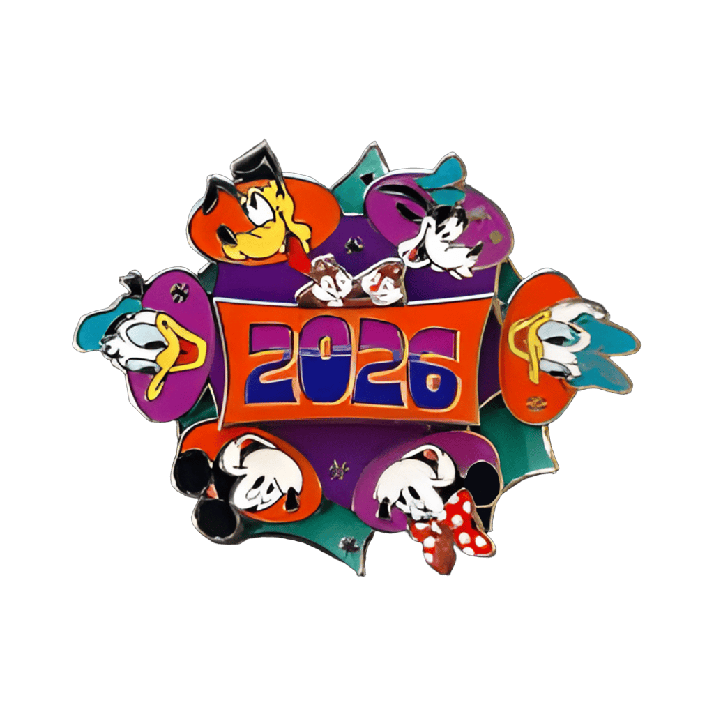 Mickey Mouse and Friends 2026 Spinner Disney pin