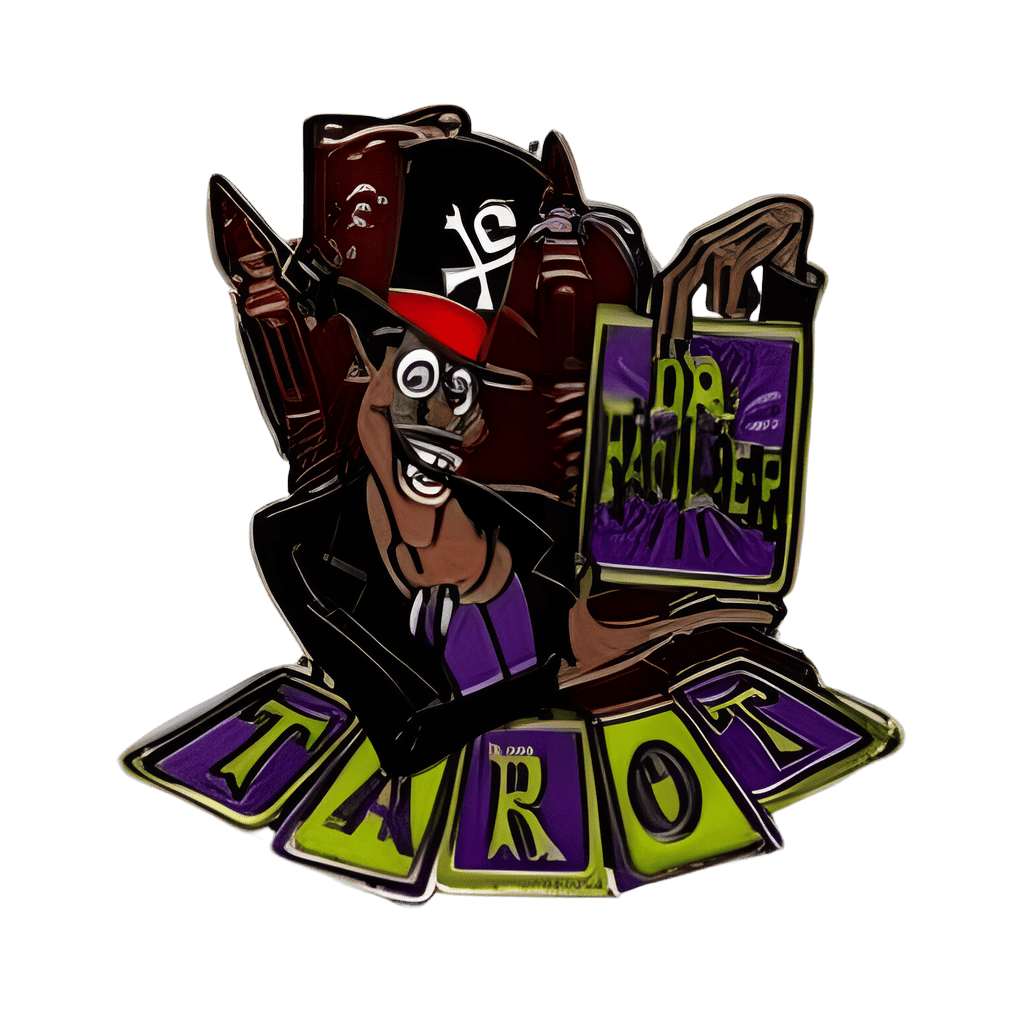 Dr. Facillier as Tarot Card Reader Disney pin
