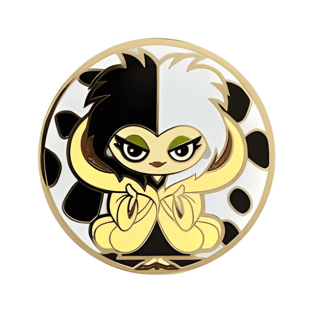 Cruella De Vil Disney pin