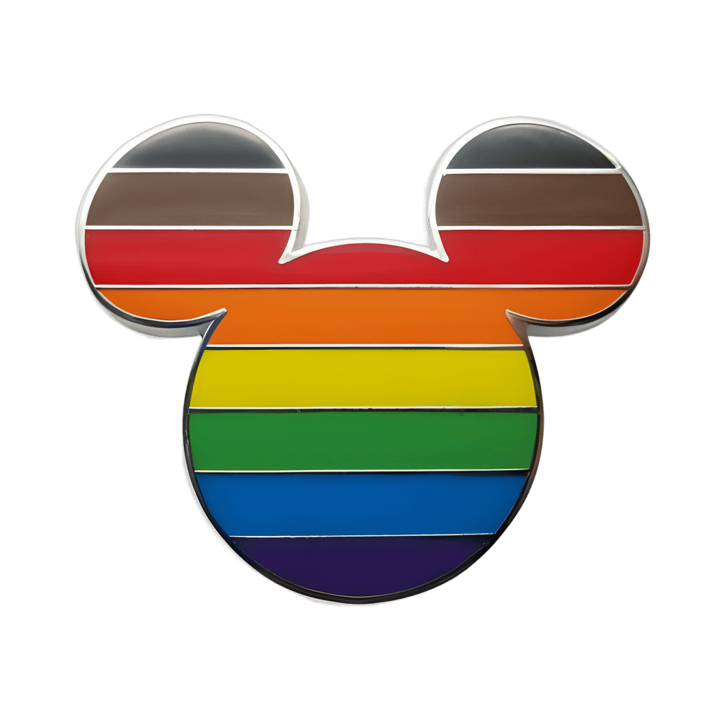 Intersectional Flag Disney pin