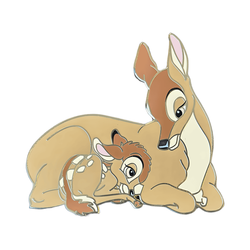 Gold Disney pin