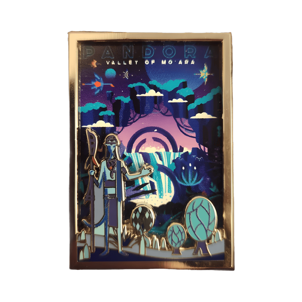 Pandora Day and Night Poster Set — Night Poster Disney pin