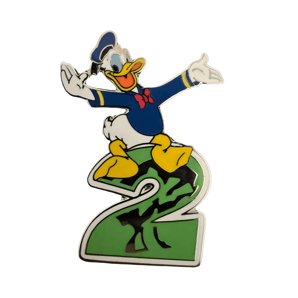Donald 2 Disney pin