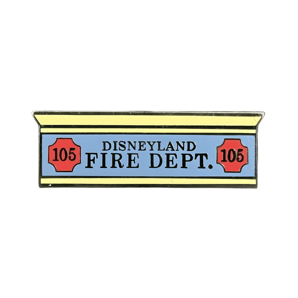 Disneyland Fire Dept. Disney pin