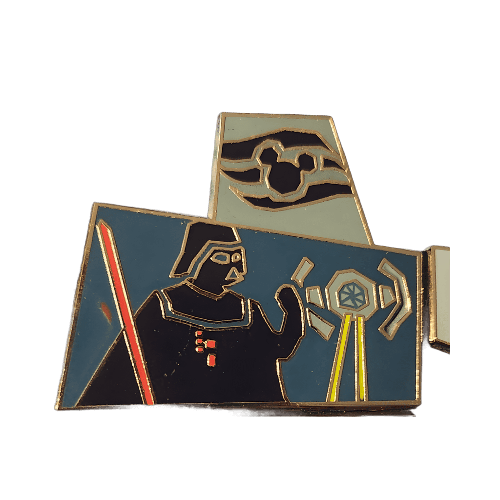 Darth Vader and Tie Fighter Disney pin