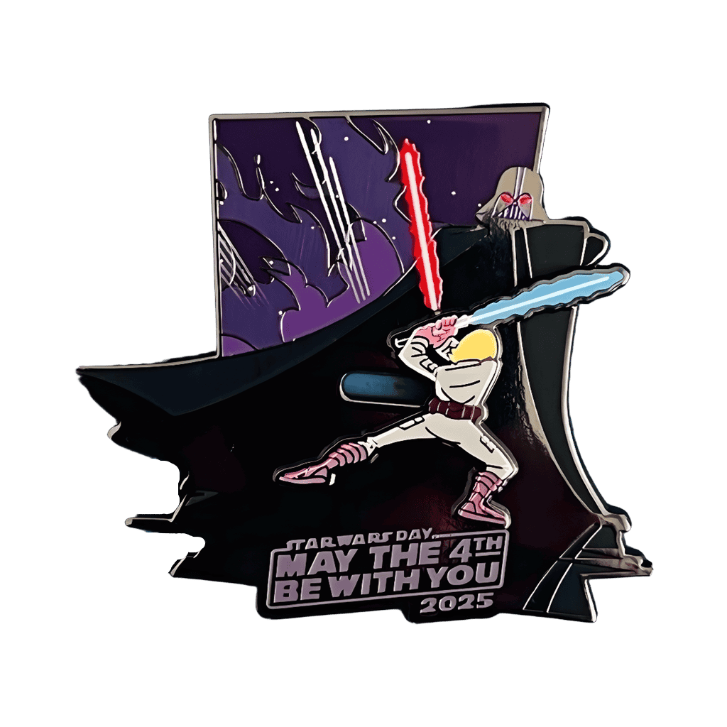 Luke Skywalker vs. Darth Vader Disney pin