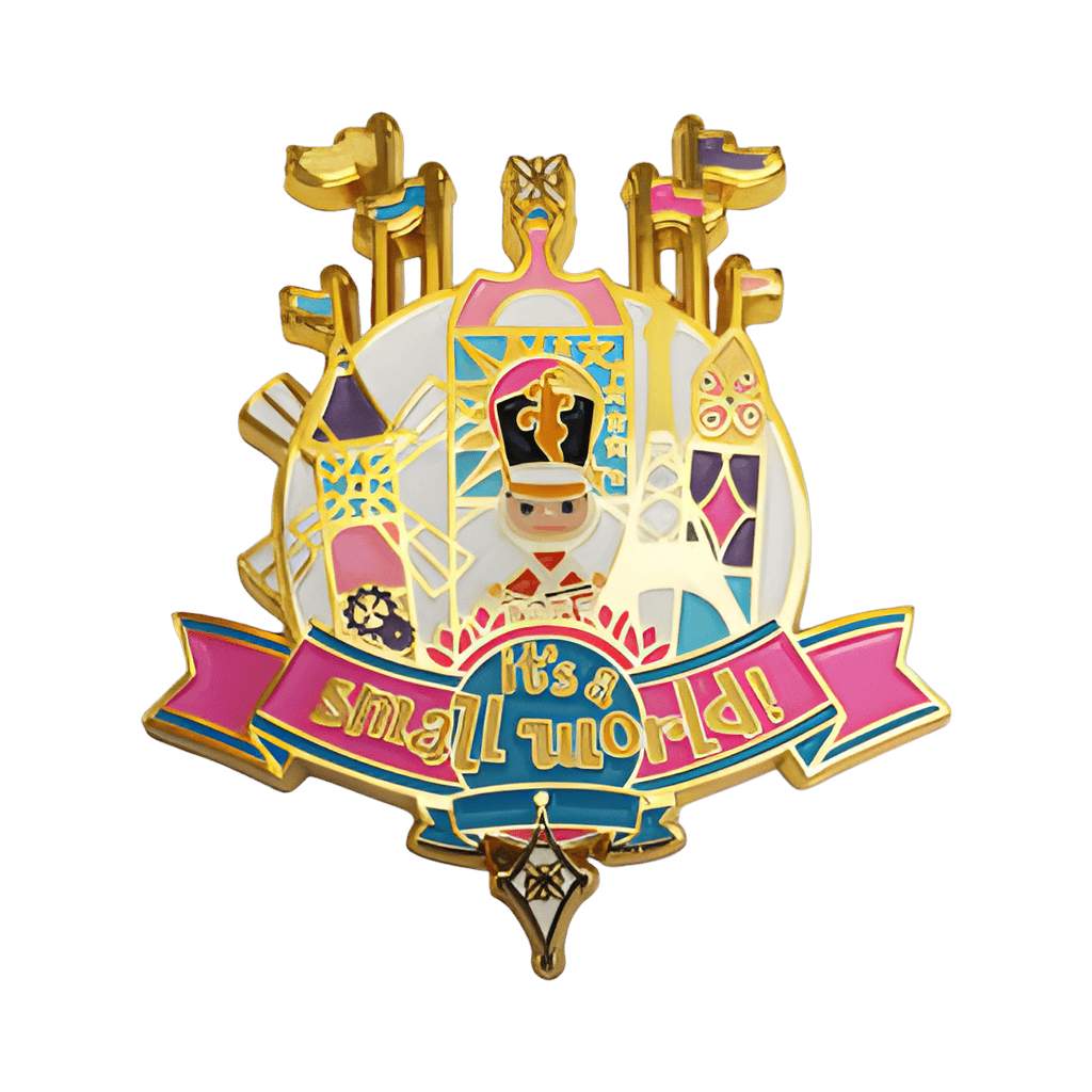 it's a small world Disney pin