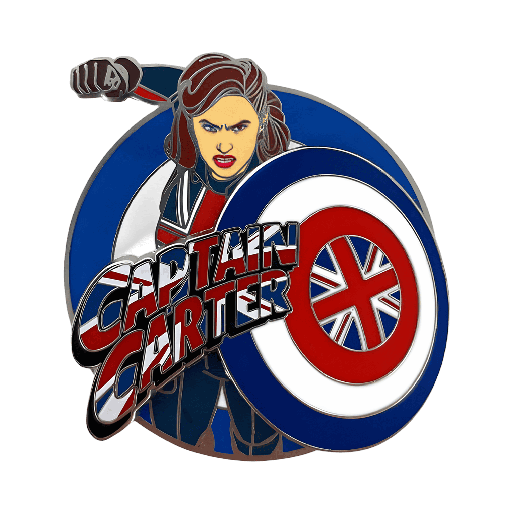 Captain Carter Disney pin