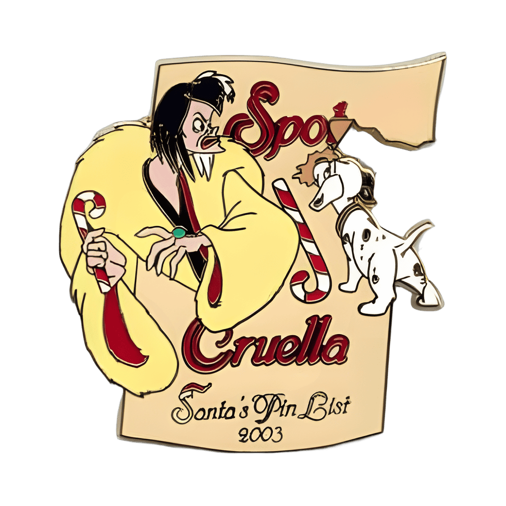 Cruella De Vil & Spot Disney pin