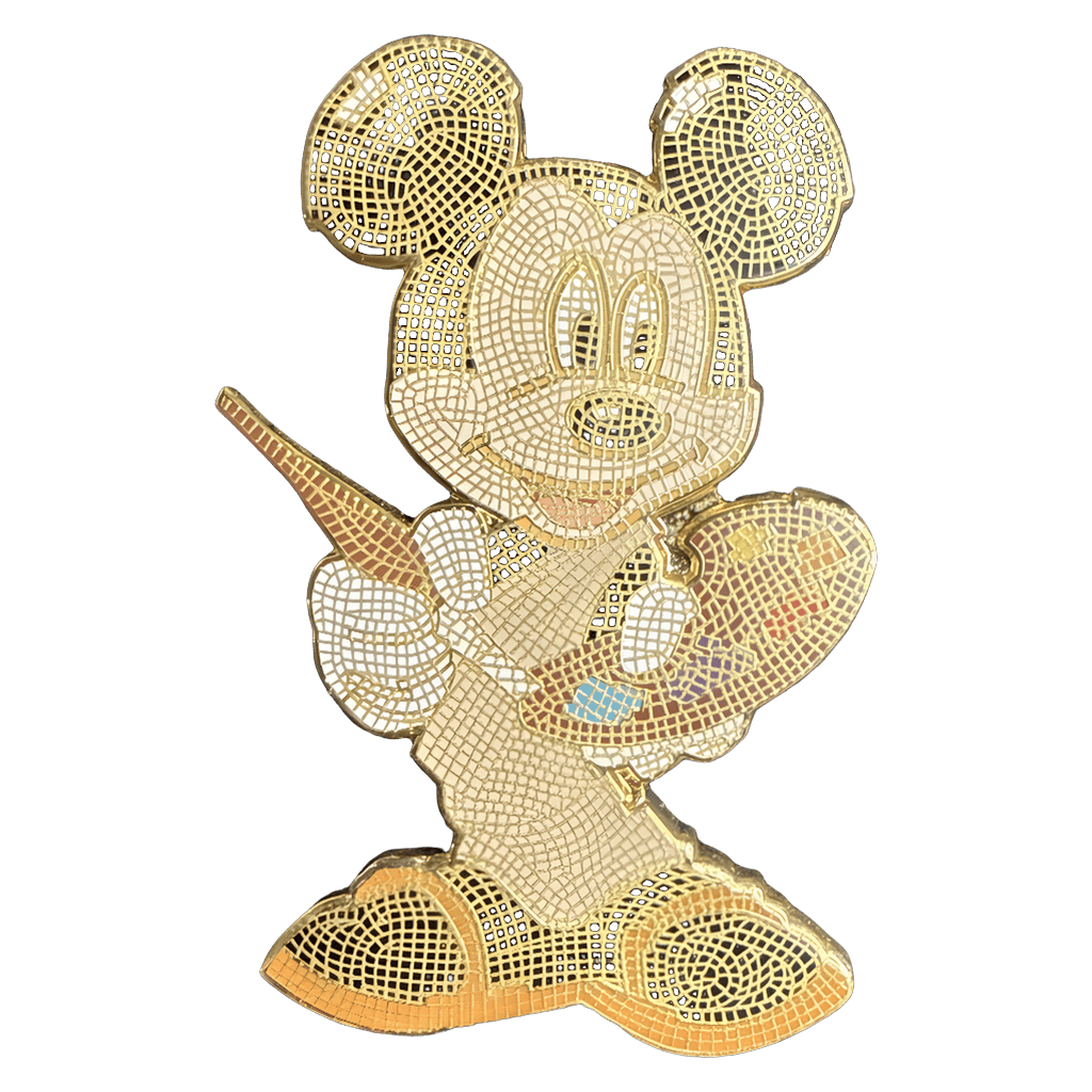 Mosaic Mickey Disney pin