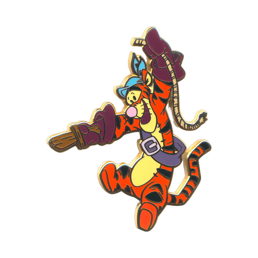 Tigger Swinging on a Rope Disney pin