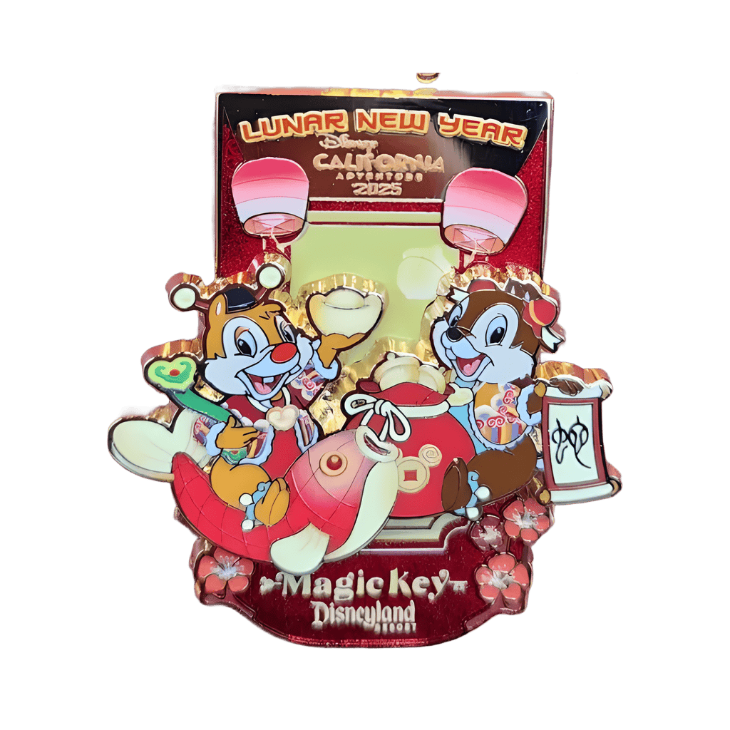 Chip & Dale - Magic Key Exclusive Disney pin
