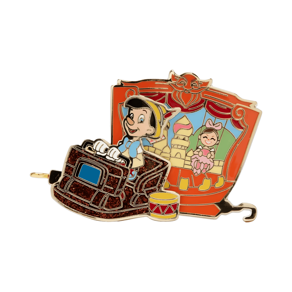 Pinocchio’s Daring Journey Disney pin