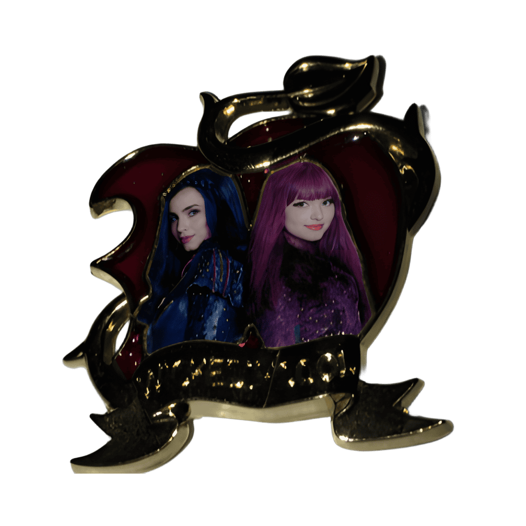 Descendants Mal and Evie Disney pin