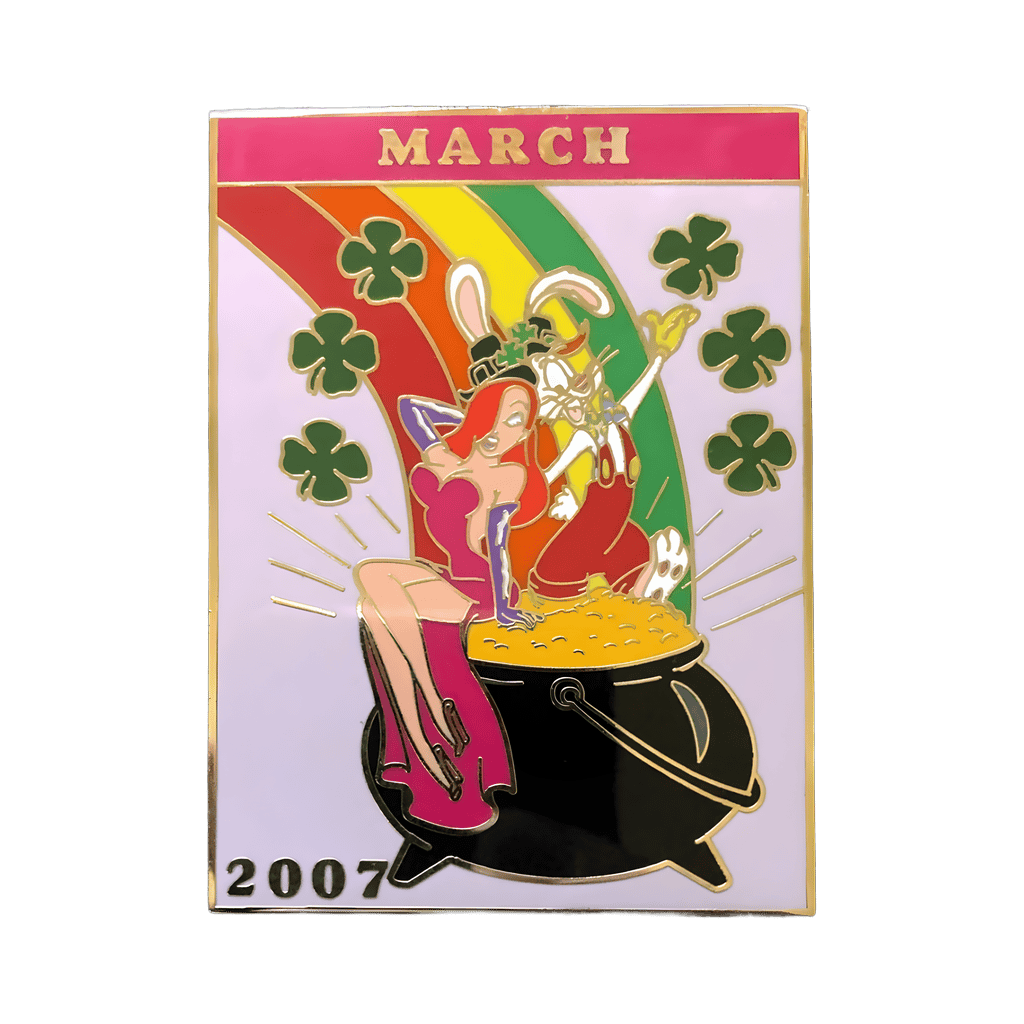March - Roger and Jessica Disney pin