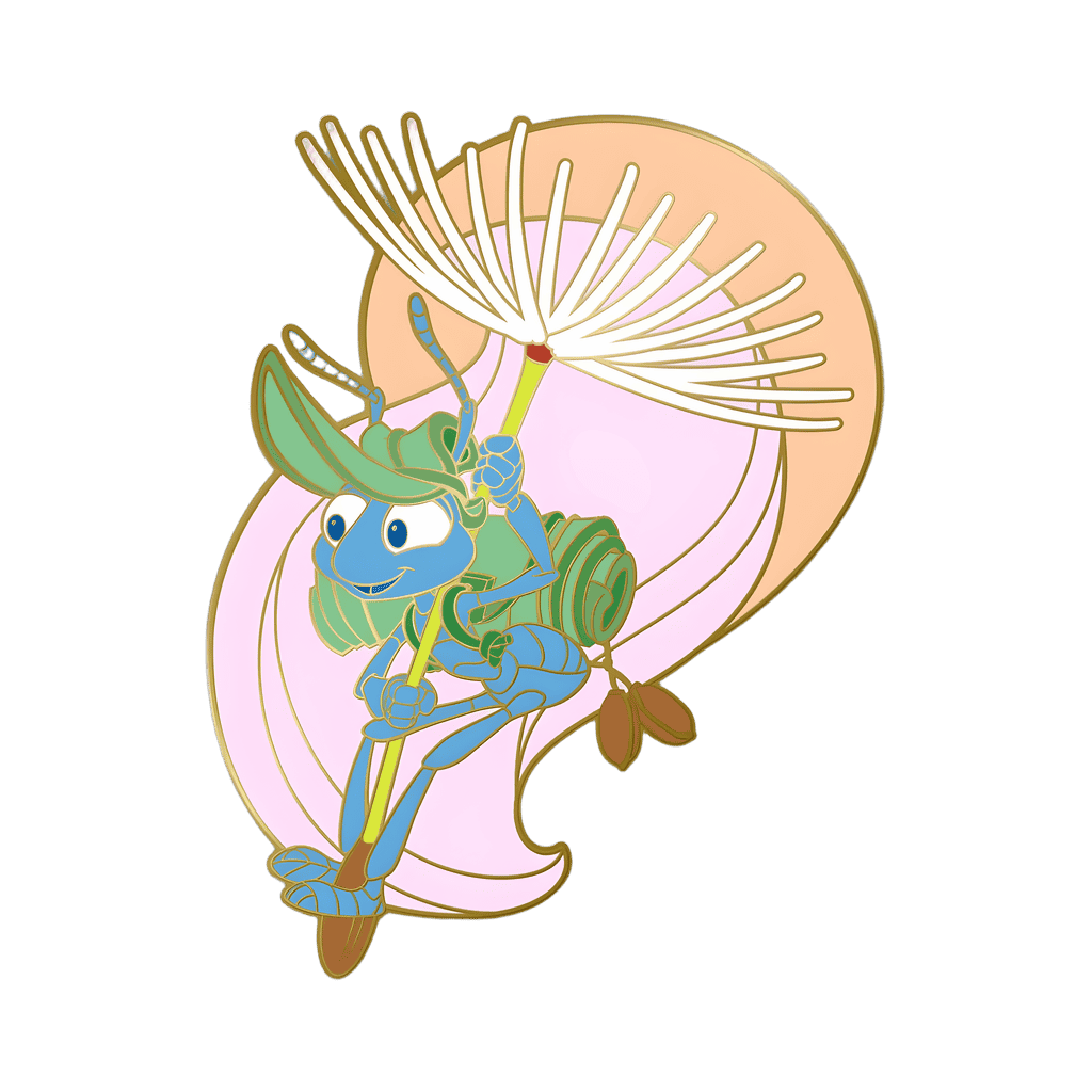 Flik on Dandelion Seed Disney pin