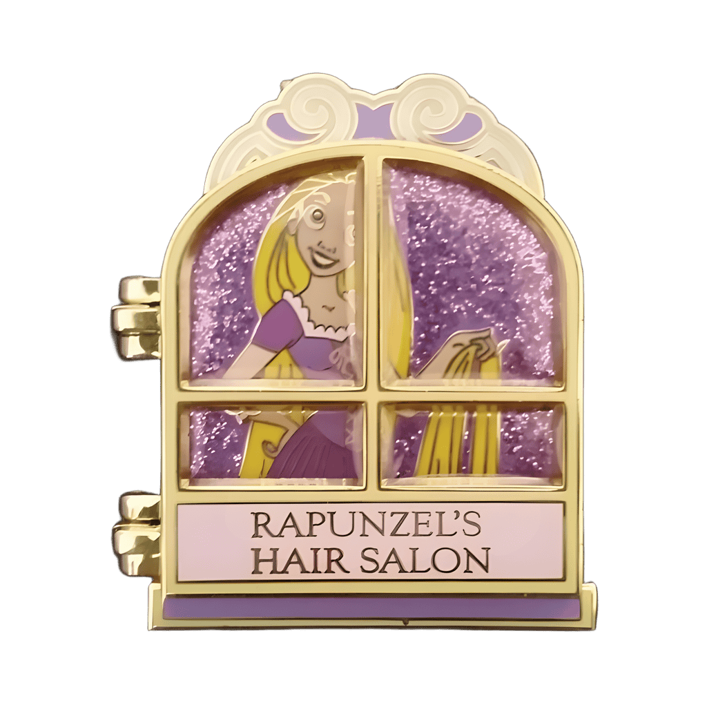Rapunzel's Hair Salon Disney pin