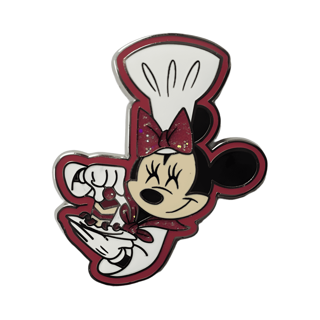 Chef Minnie Mouse Disney pin