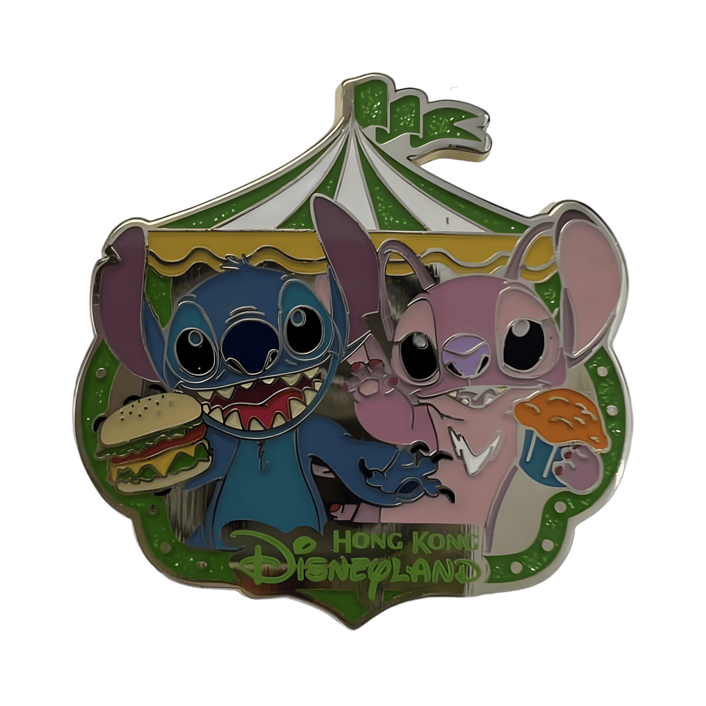 Stitch and Angel Disney pin