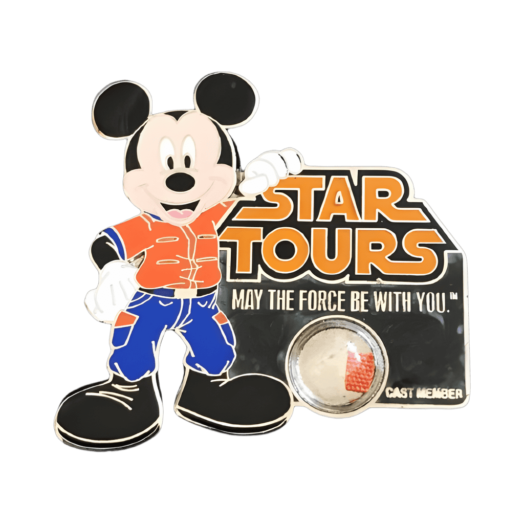 Mickey in Disneyland Cast Costume (Blue) Disney pin