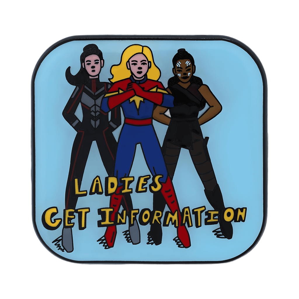 Ms. Marvel - Ladies Get Information Disney pin