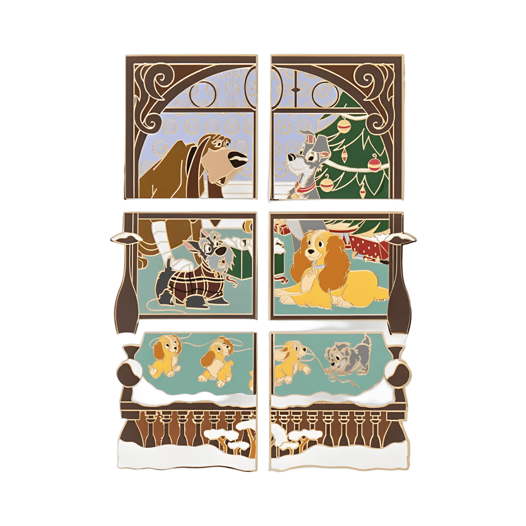 Lady and the Tramp Set Disney pin