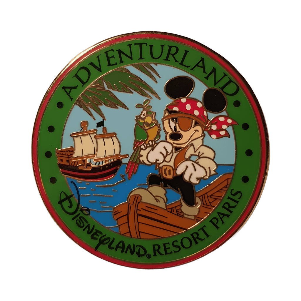 Mickey in 'Adventurland' Disney pin