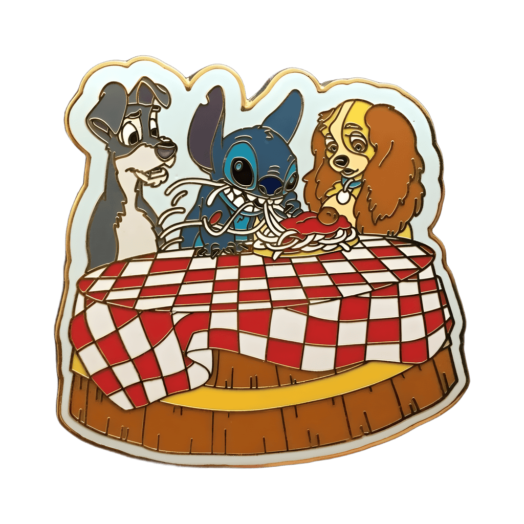 Lady and the Tramp Disney pin