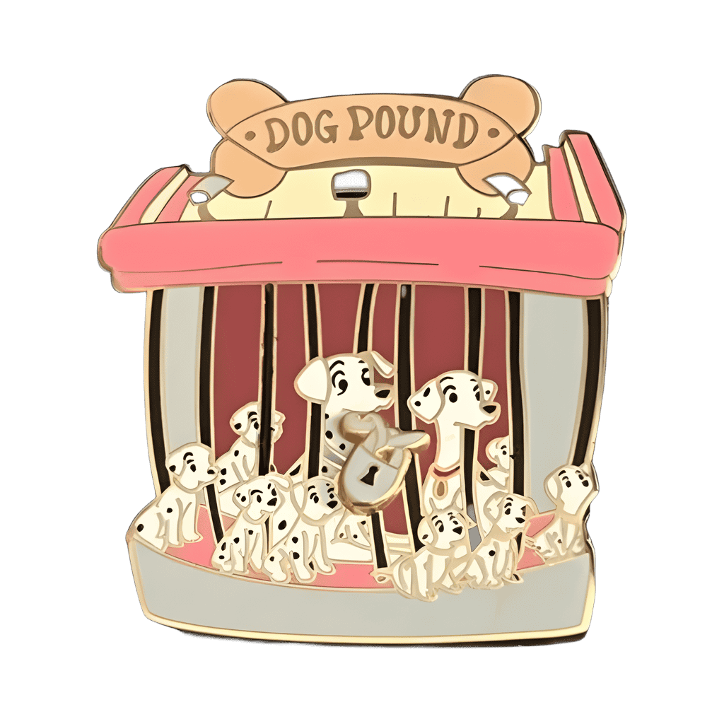 Pongo, Perdita, Puppies Disney pin