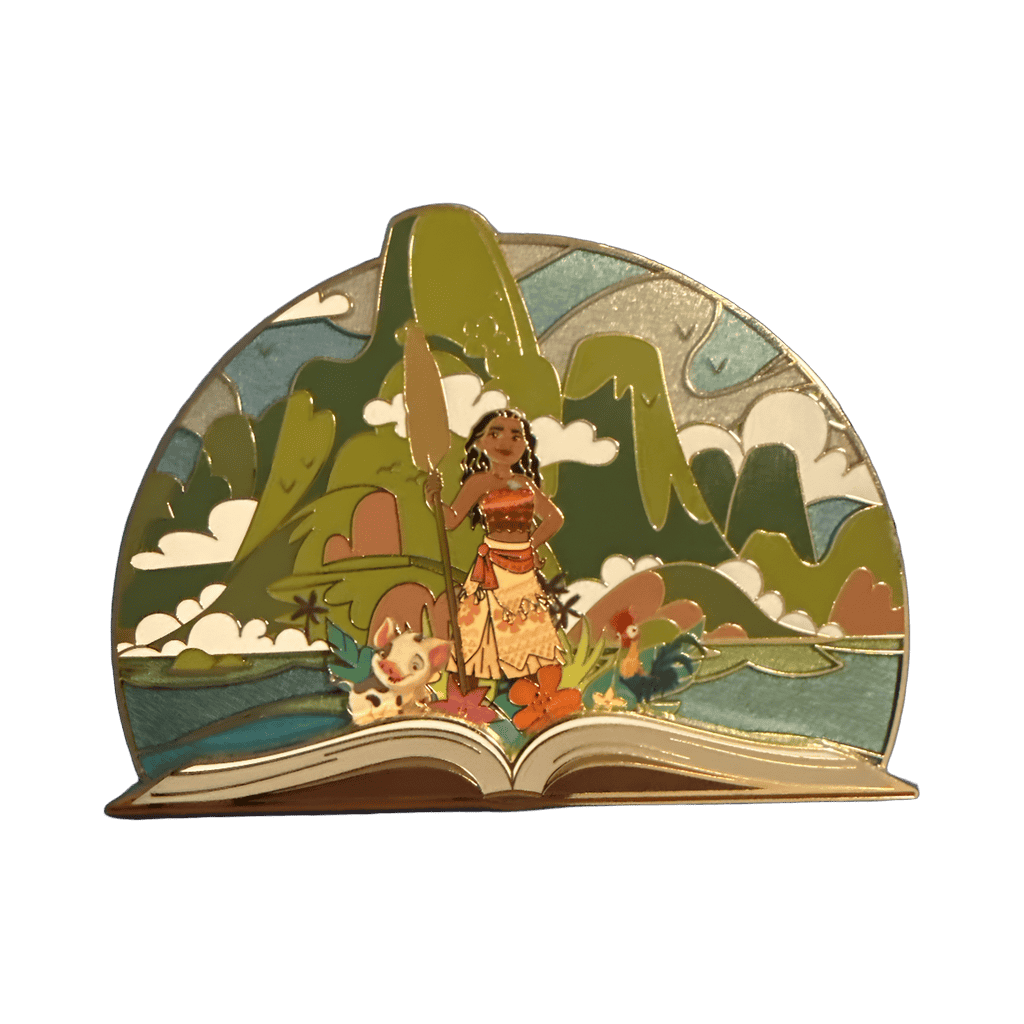 Once Upon a Time Storybook Moana Disney pin