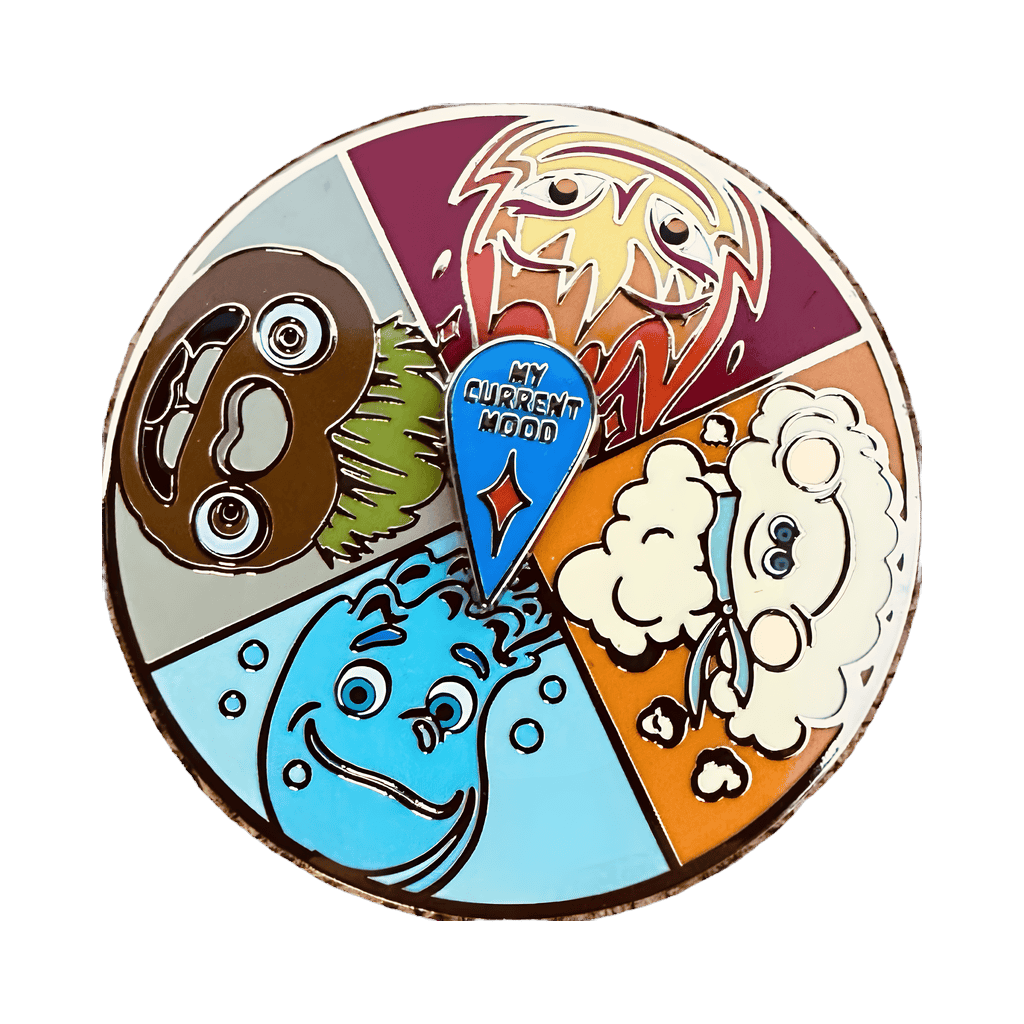 Elemental Spinner Disney pin