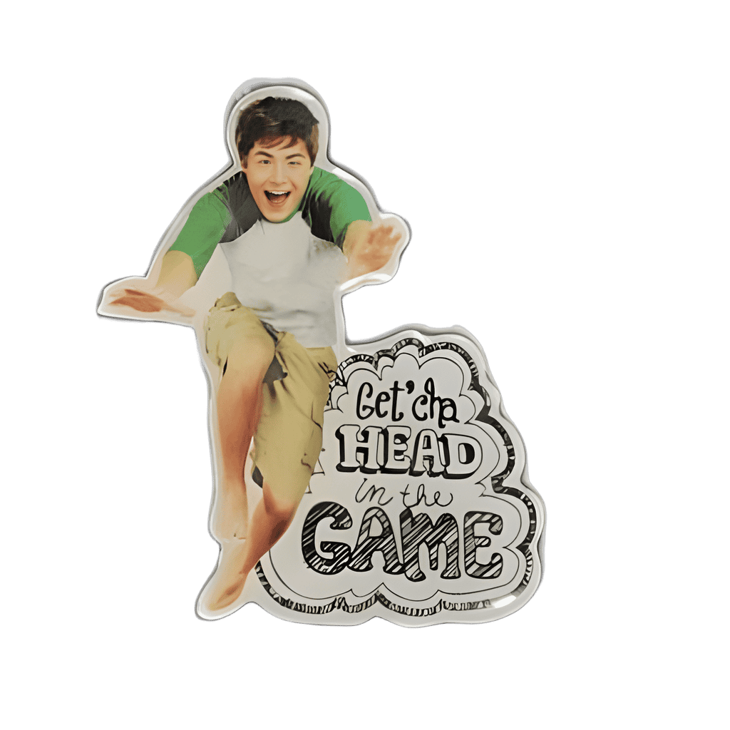 Disney Shopping - Get'cha Head in the Game - Troy Disney pin